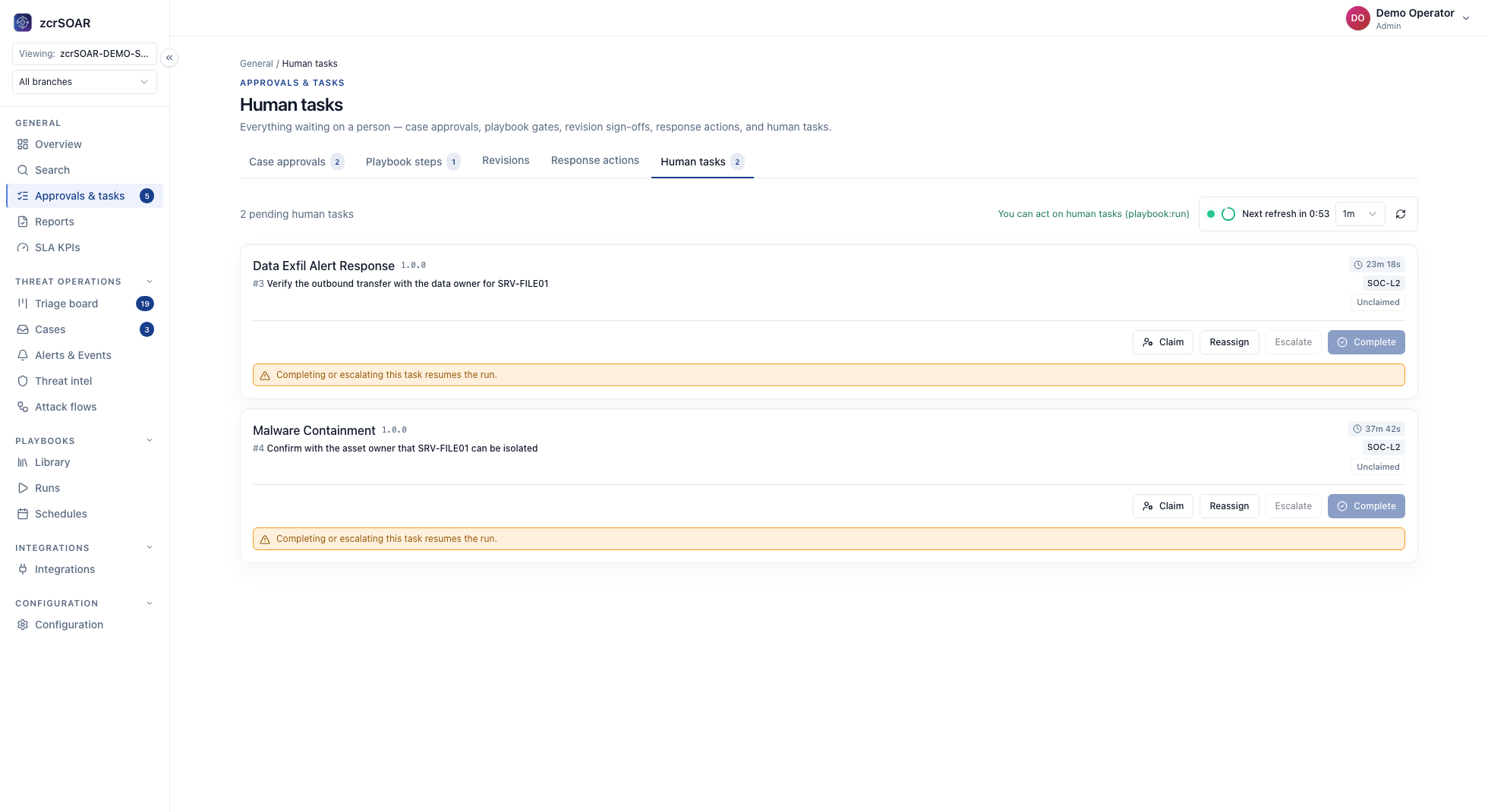 Agentic Automation ใน SOAR